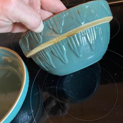 Greenware Bowls Lot of 2