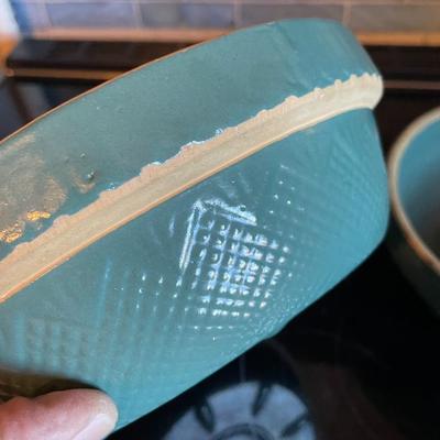 Greenware Bowls Lot of 2