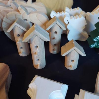 Wood Cutouts and Craft Supplies (LR-BBL)