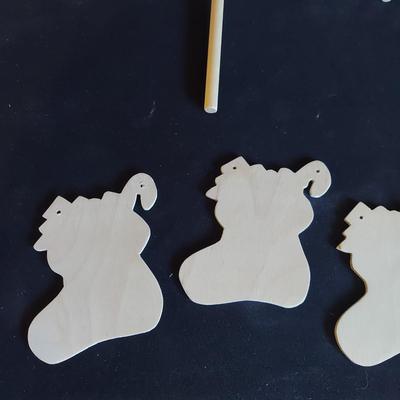 Wood Cutouts and Craft Supplies (LR-BBL)