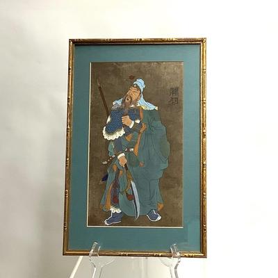 1019 General EULJI MOON DEOK, Lao Tze, Kwan-Yiu, Confucius Oil Painting on Fabric