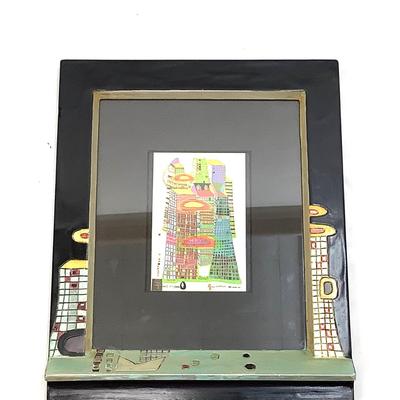 1023 "Good Morning City" by Friedensreich Hundertwasser (1928-2000)