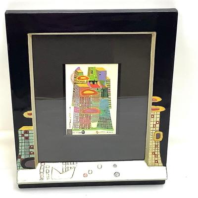 1023 "Good Morning City" by Friedensreich Hundertwasser (1928-2000)