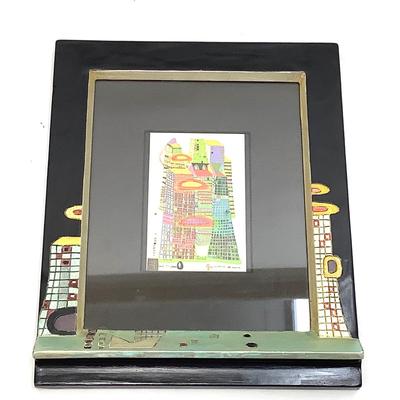 1023 "Good Morning City" by Friedensreich Hundertwasser (1928-2000)