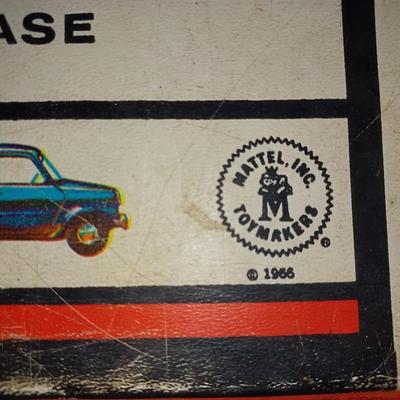 Mattel 1966 Vintage Miniature Cars Carrying Case