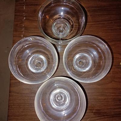 4 Margarita glasses