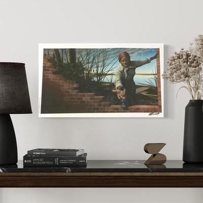 1025 Harriet Tubman "Take My Hand" Cambridge MD Mural Poster Signed Michael Rosato