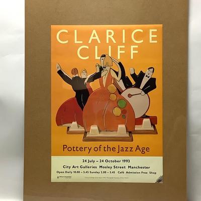 1030 Clarice Cliff Pottery of the Jazz Age Poster