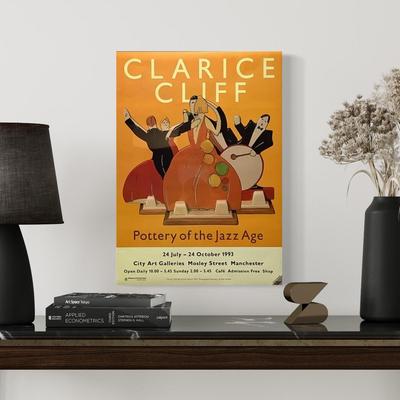 1030 Clarice Cliff Pottery of the Jazz Age Poster