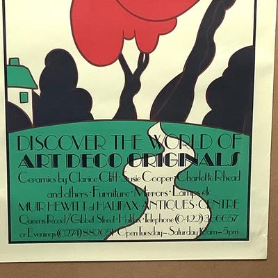 1034 The World of Art Deco Originals Poster Halifax Antique Center