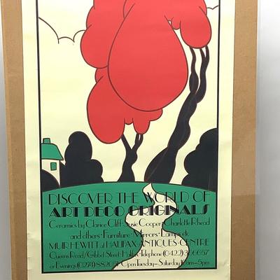 1034 The World of Art Deco Originals Poster Halifax Antique Center