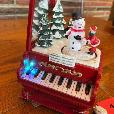 Piano music box