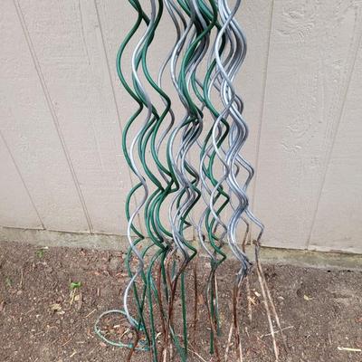 Garden Spiral Stakes