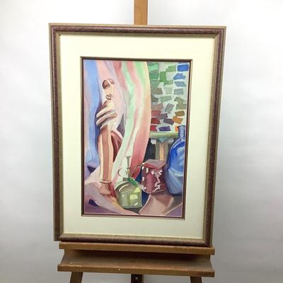 1042 Rainbow of Watercolors by: S. R. Robey