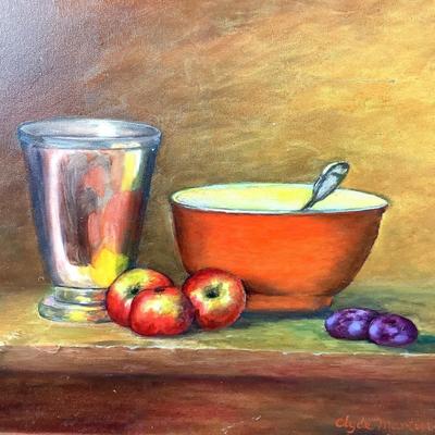 1045 Original Still Life by Clyde Martin Smith (1935-2021)