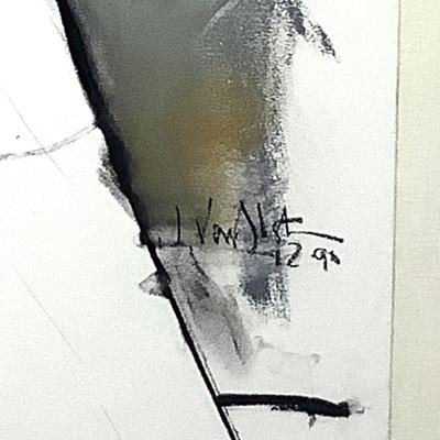 1084 Original Artwork "Charting the Course" by John Van Alstine Dated 1990