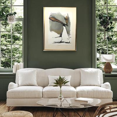 1084 Original Artwork "Charting the Course" by John Van Alstine Dated 1990