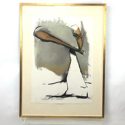1084 Original Artwork "Charting the Course" by John Van Alstine Dated 1990
