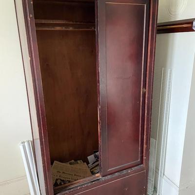 Vintage Chifforobe Cabinet