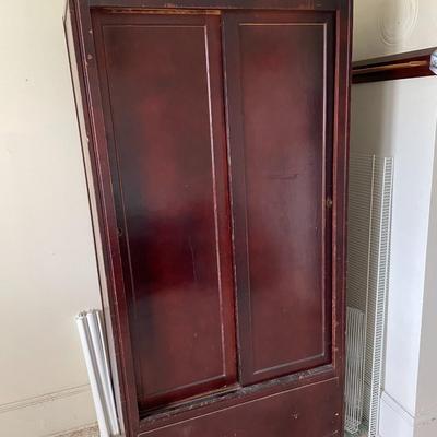 Vintage Chifforobe Cabinet
