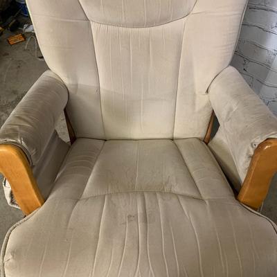 Glider Chair with Ottoman