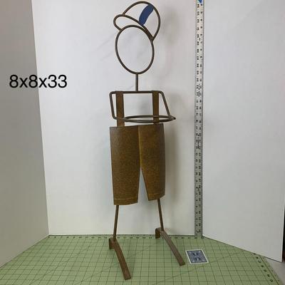 Metal Decorative Planter Stand - Boy