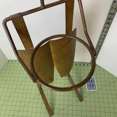 Metal Decorative Planter Stand - Boy