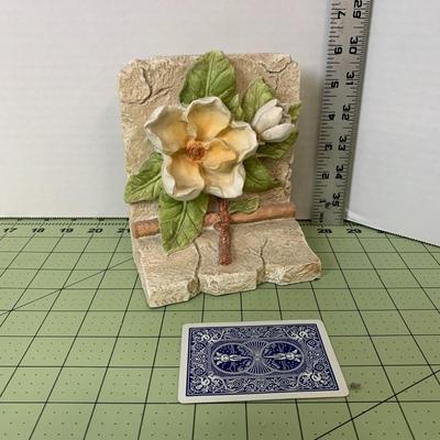 Magnolia Blossom Book-End