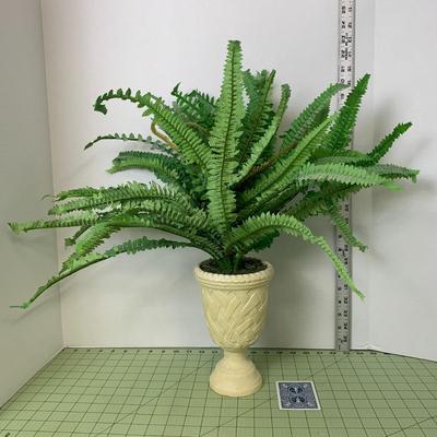 Artificial Fern with Pot