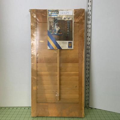 Moveable Louvered Shutters