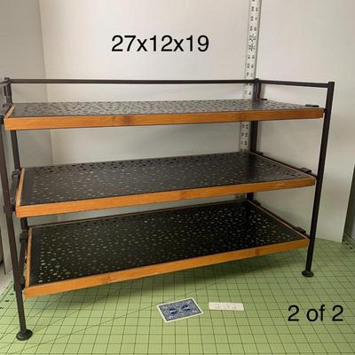 Metal and Wood Shelves - 2 of 2