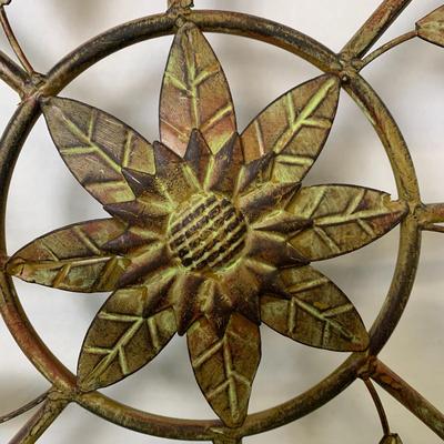 Iron Leaves Wall Decor