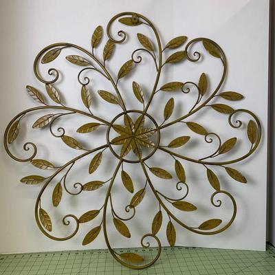 Iron Leaves Wall Decor