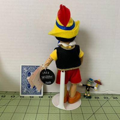 Madame Alexander Doll - Pinocchio & Jiminy Cricket
