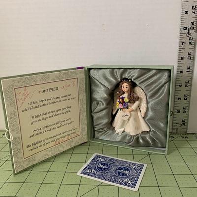 Mother Angel with Decorative Box