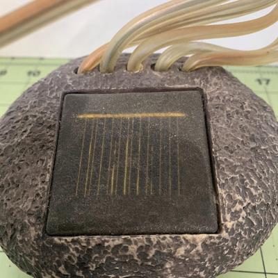 Solar Rock with Dragonflies