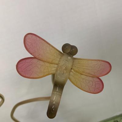 Solar Rock with Dragonflies