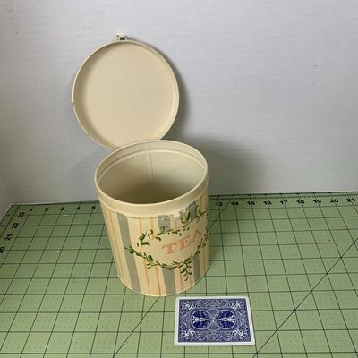 Tea Tin Container