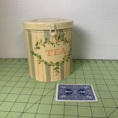 Tea Tin Container