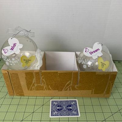 Fillable Clear Ornaments
