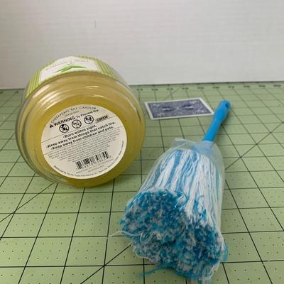 Candle and Duster