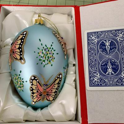 Hand Painted Glass Ornament