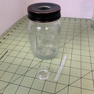 Mason Jar Bathroom Essentials