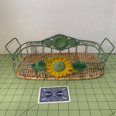 Sunflower Basket