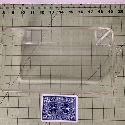 7" Glass Pyrex Casserole Dish