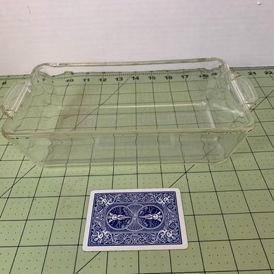 7" Glass Pyrex Casserole Dish