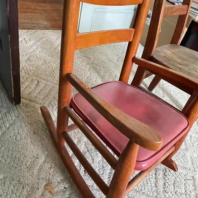 Kiddie Chairs Lot of 2