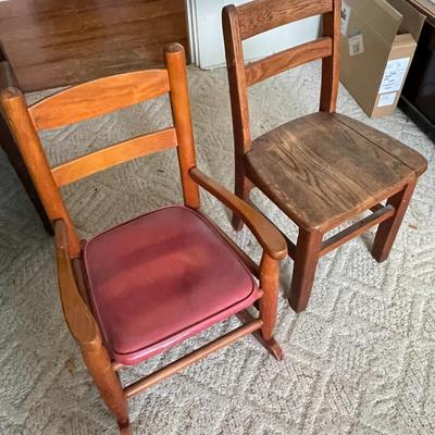 Kiddie Chairs Lot of 2