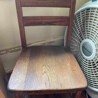 Bench and Kiddie Chair