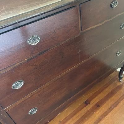 Vintage Dresser with Mirror 1